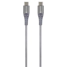 SKROSS USB-C auf USB-C 1,2 m Grau