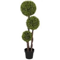 Homcom Künstlicher Buchsbaum, 115 cm,