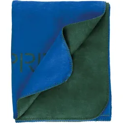 Plaid ESPRIT "Fun", blau, B:150cm L:200cm, Obermaterial: 100% Polyester, Wohndecken, Doubleface Decke