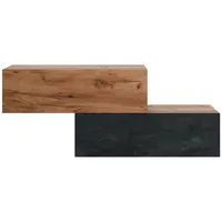 Planetmöbel Flur Möbel Garderobe Hängeschrank 2X 100 cm -