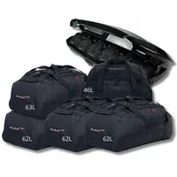 Kjust Taschen Set 5stk kompatibel mit Dachbox THULE Motion 3 XL LOW