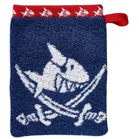 Dyckhoff Kinderfrottierserie 'Capt'n Sharky' Waschhandschuh 16 x 21 cm