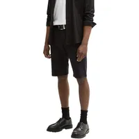 Tom Tailor Denim Shorts mit Kordelzug, Black, XL