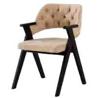 JV Möbel Chesterfield Lehnstuhl gepolstert beige