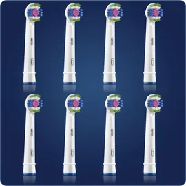 Oral-B 3D White Aufsteckbürsten Cleanmaximiser Technologie 8 St.