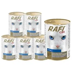 DOLINA NOTECI RAFI Cat Häppchen mit Fischfleisch in Sauce 6x415g