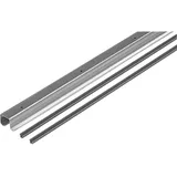 Hettich Doppellauf- und Führungsprofil 2000 mm Weiß