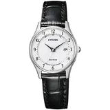 CITIZEN ES0000-10A Eco-Drive Funkuhr Damen Weiß Y861974