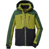 KILLTEC KSW 190 BYS SKI JCKT Skijacke Schwarz/Khaki/Dunkel Waldgrün 152