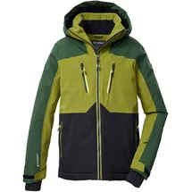 KILLTEC KSW 190 BYS SKI JCKT Skijacke Schwarz/Khaki/Dunkel Waldgrün 152