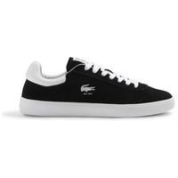 Lacoste "BASESHOT 223 1 SMA" Gr. 40, schwarz-weiß (schwarz, weiß) Schuhe Schnürhalbschuhe