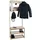 Mendler Schuhbank 170 x 70 x 31 cm braun / braun