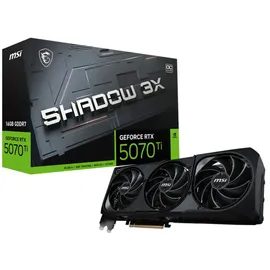 MSI GeForce RTX 5070 Ti Shadow 3X OC 16 GB GDDR7