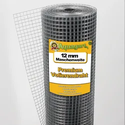 75m x 1m Volierendraht Drahtgitter Schweissgitter  Drahtzaun Feuerverzinkt