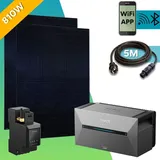 810W Balkonkraftwerk Anker Solix Solarbank 2 E1600 Pro Solarspeicher 0% mWst nach §12 Abs.3 UstG