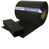 eloneo Sichtschutzstreifen 35 x 19 cm Anthrazit Metall 1 St.