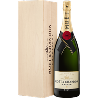 Moet & Chandon  Champagner  - Brut Impérial - Jéroboam 3l in Holzkiste