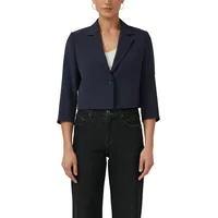 s.Oliver BLACK Label Cropped Blazer 3/4 Arm - 36