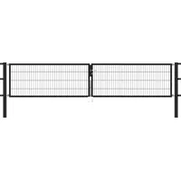 GAH Alberts Alberts Stabgitter Doppeltor Flexo 400 x 80