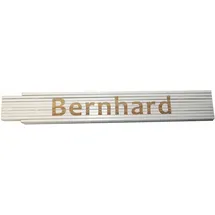 Heka Zollstock Bernhard 2 m, weiß