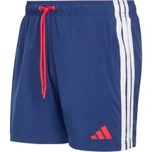adidas 3-Streifen 5-Inch, Herren Badehose, blau - M