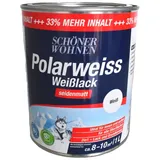 SCHÖNER WOHNEN Polarweiss Weißlack seidenmatt 1 L