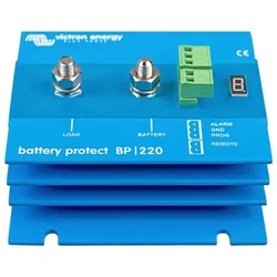 OFFGRIDTEC Batteriewächter "BatteryProtect BP-220 12V 24V 220A" Batterieschutz für 12V und 24V Batterien blau