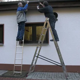 Krause Corda Vielzweckleiter 3 x 9 Sprossen