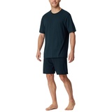 SCHIESSER Herren Schlafanzug Set Pyjamaset, Nachtblau_181155, 58