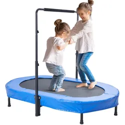 VEVOR Trampoline Faltbares Mini-Trampolin 100kg Rebounder-Trampolin Blau