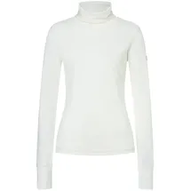 super.natural Skiing Roll Neck Langarm-t-shirt - Fresh White - L