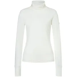 super.natural Skiing Roll Neck Langarm-t-shirt - Fresh White - L