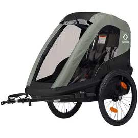 Hamax Avenida One Fahrradanhänger grün