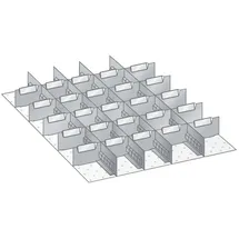 Lista Set Schlitzwände und Trennbleche 27x36E (BxTxFH) 459x612x75mm