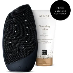 Geske Sonic Thermo Facial Brush & Face-Lifter|Farbe: Black + Gratis Kosmetik Gesichtspflegesets   