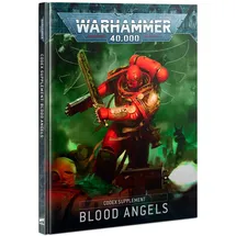 Games Workshop - Warhammer 40.000 - Codex Supplement: Blood Angels (ENG) - Regelwerk für Blood Angels Armee - Deutsch - Ab 168 Jahren - 104 Seiten - Inklusive Buch