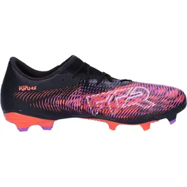 Puma Herren Fussballschuhe FUTURE 8 MATCH Low FG/AG Fussballschuh, Black White-Glowing Red 48 - 48