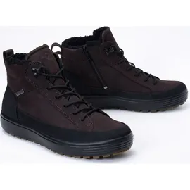 ECCO Soft 7 Tred Boot, Black/Mocha, 44