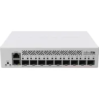 MikroTik Cloud Router Switch CRS310 Desktop Gigabit Smart Switch, 1x RJ-45, 5x SFP, 4x SFP+, PoE PD (CRS310-1G-5S-4S+IN)