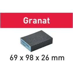 Festool Schleifschwamm 69x98x26 60 GR/6 Granat