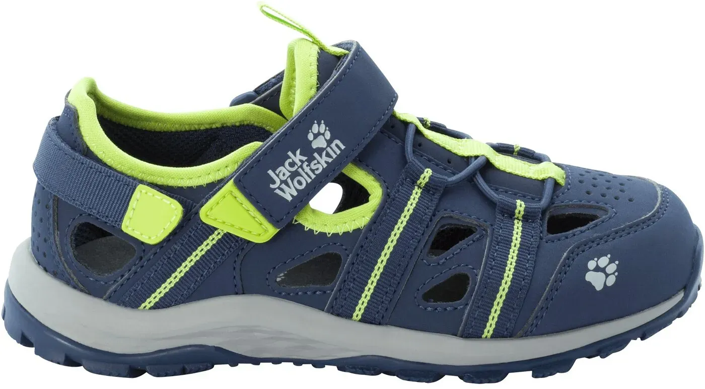JACK WOLFSKIN SUN CLIMBER K BLUE / LIME 29