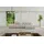 altdecor Ecksofa Olea-L2-S Samt mit Schlaffunktion 3-Sitzer Creme