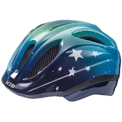 KED Kinderhelm  MEGGY II TREND Stars, Blue Green Glossy