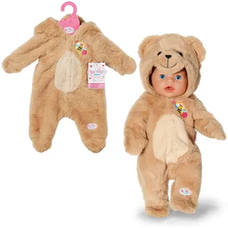 BABY BORN Bärenanzug, 43 cm Puppen, 836088 Zapf Creation