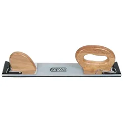 Flexibler Schleifpapierhalter mit Gummiauflage