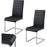 Juskys Freischwinger Vegas 2er Set