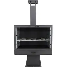 Westmann Grill und Kaminofen Schwarz