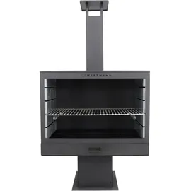 Westmann Grill und Kaminofen Schwarz