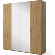 Set One by Musterring Drehtürenschrank Henderson 201 x 223 x 60 cm Braun