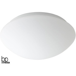 Busch Premium-Deckenleuchte mit Keramikfassung, Glas opal matt, Ø 22cm, E27 max. 60W BU-806